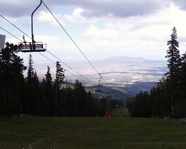 21 sandia peak ski lift