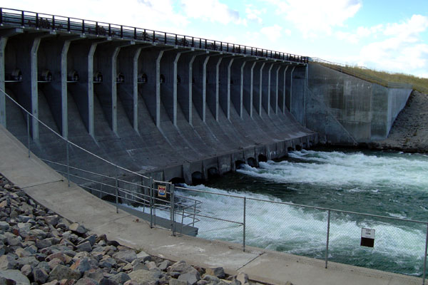 Jackson lake dam