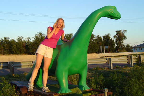Julie dinosaur